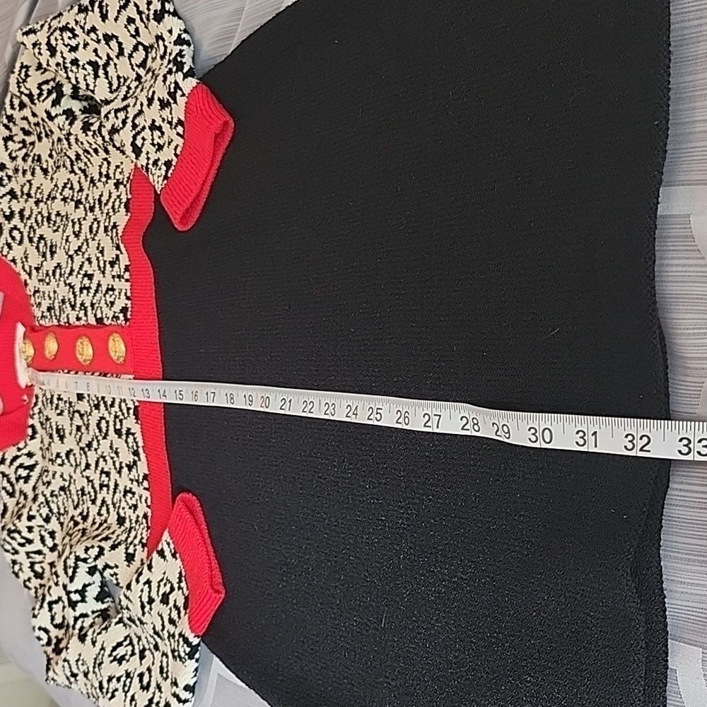 Vintage Steve Fabrikant Wool Knit Dress - Picture 5 of 11